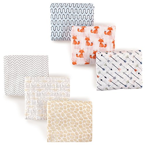 Muslin Swaddle Blanket 6-Pack
